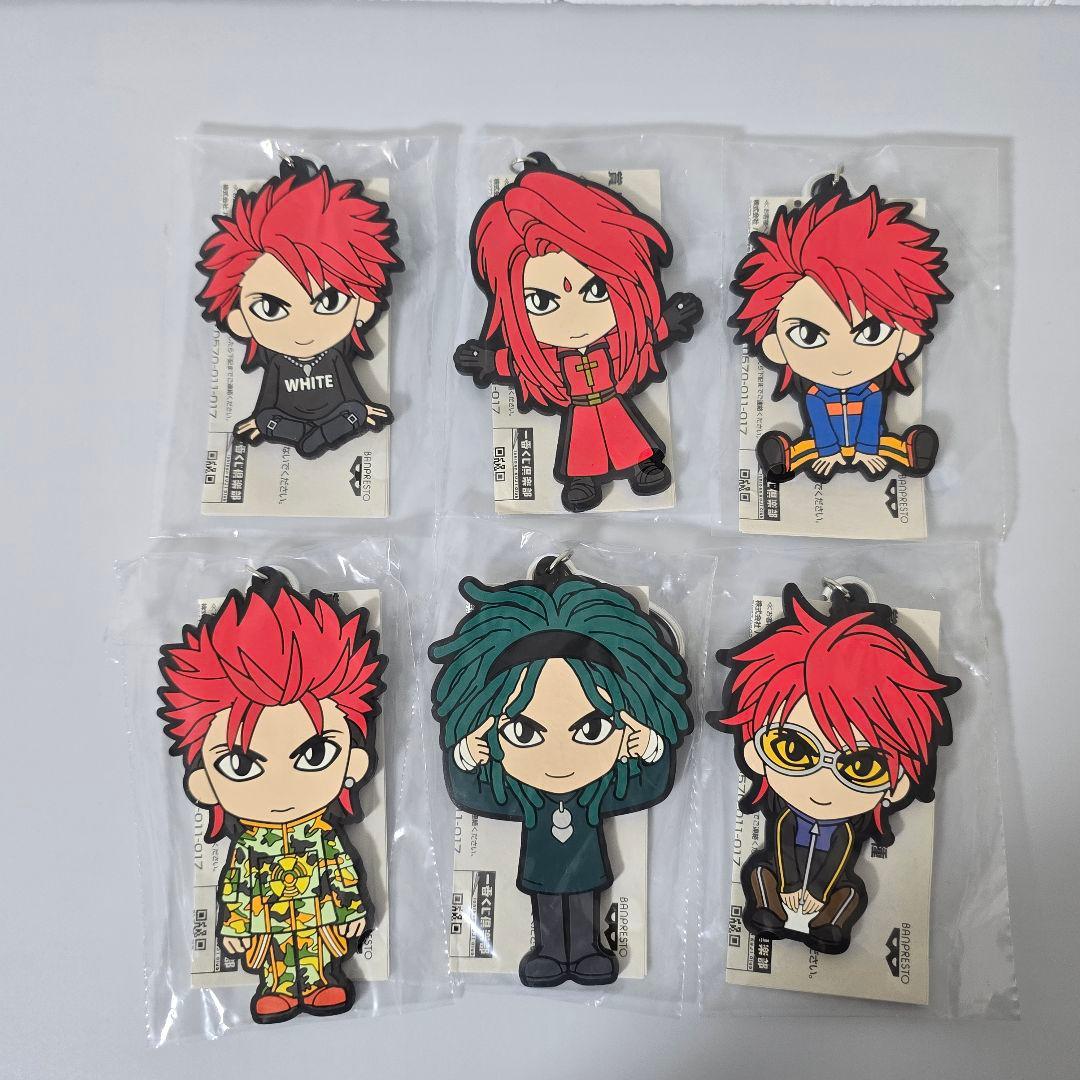 【匿名】一番くじ hide ビッグラバーマスコット キーホルダー まとめ売り