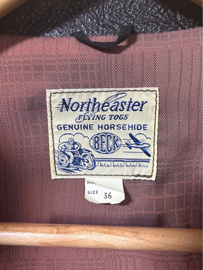 REAL McCOY'S BECK 36 レザージャケット