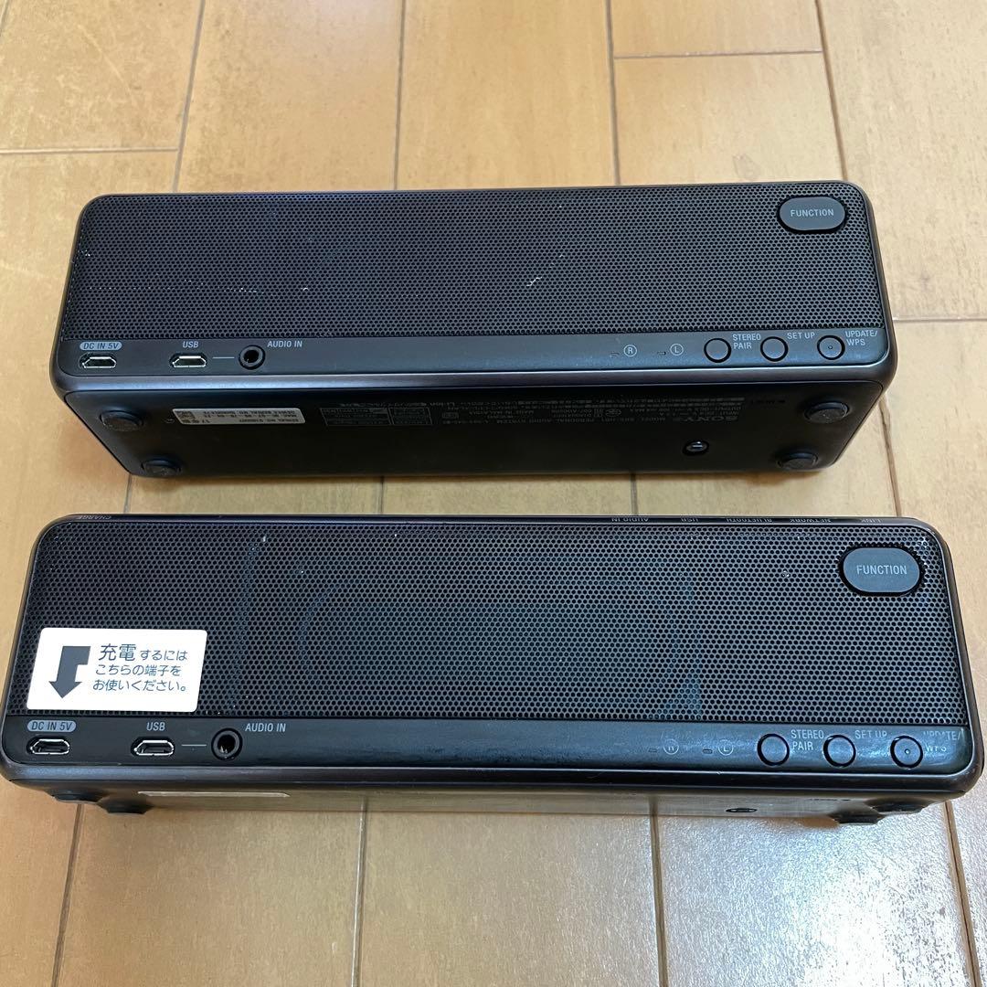 2台セット　SONY ワイヤレススピーカー h.ear go（SRS-HG1）