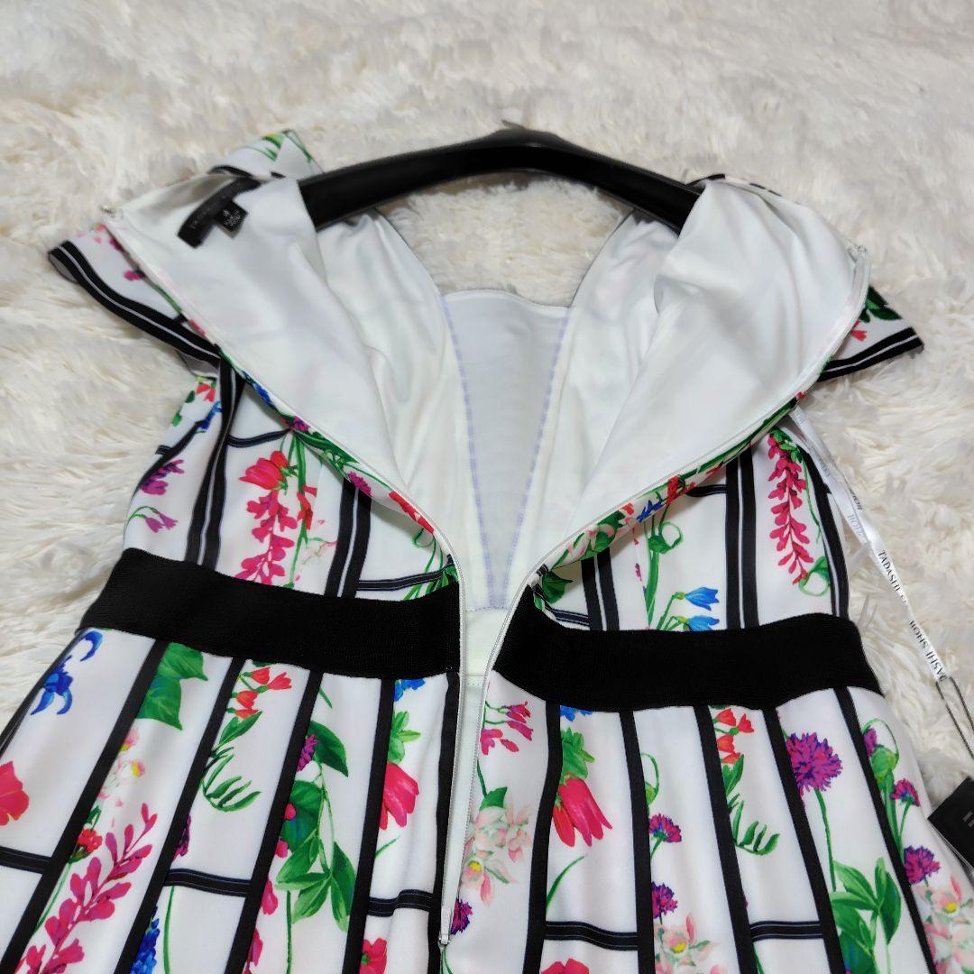 【タグ付き♡定価8.5万】タダシショージ　プリーツフローラルドレス　アンミカ着用