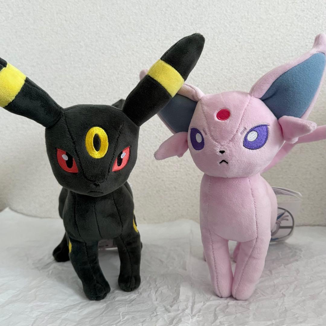 イーブイコレクション(2021年) ブラッキー エーフィ ぬいぐるみセット