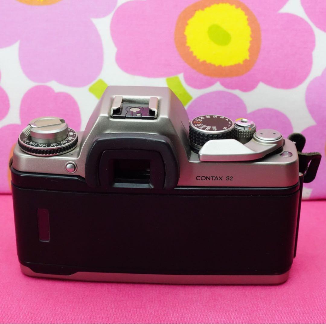 フィルムカメラ名機❤️完全機械式カメラ❤️コンタックス S2❤️プラナー50mm付き