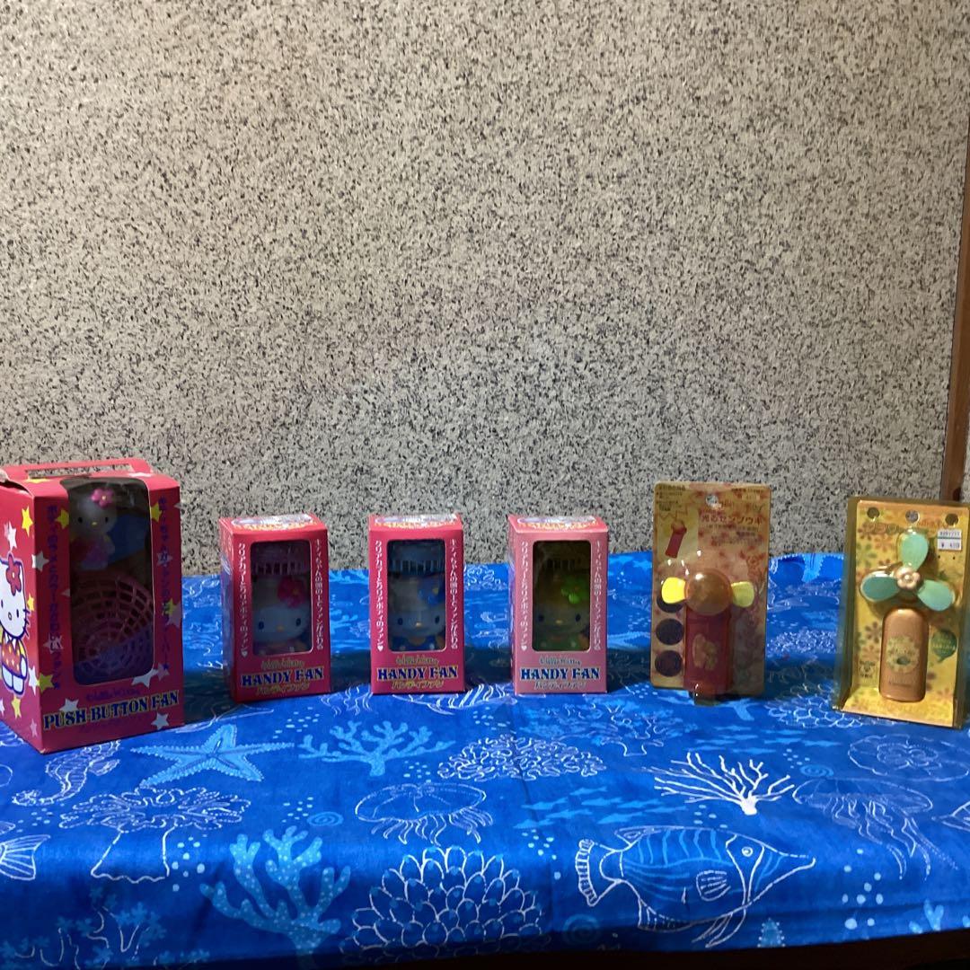 3484ハローキティハンディファンセット