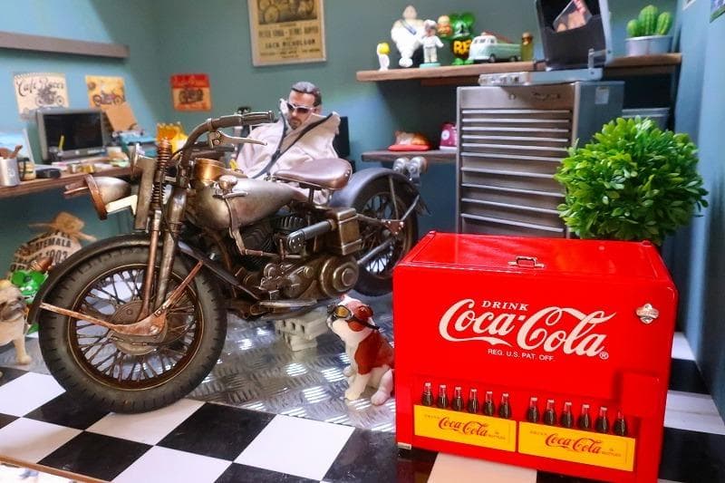 コカコーラ ビンテージ クーラーボックス型バンク 音楽 効果音