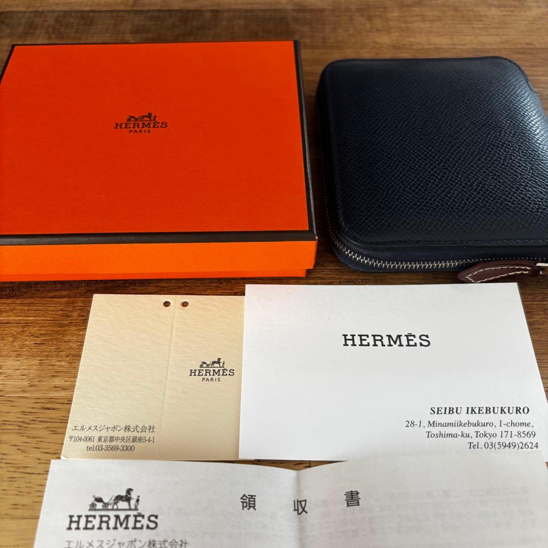 週末値引き⭐︎エルメス HERMES シルクイン アザップ コンパクト