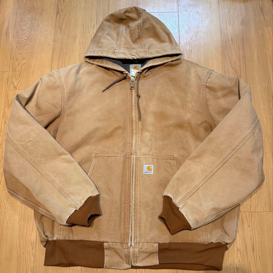 Carhartt アクティブジャケット ベージュ Lサイズ