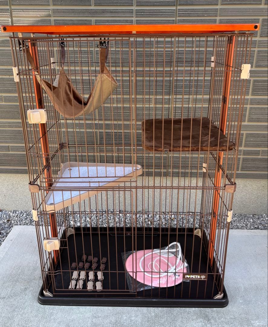 ボンビアルコン　キャットケージ　ウッドワン　キャット　ハンモック　ペットヒーター