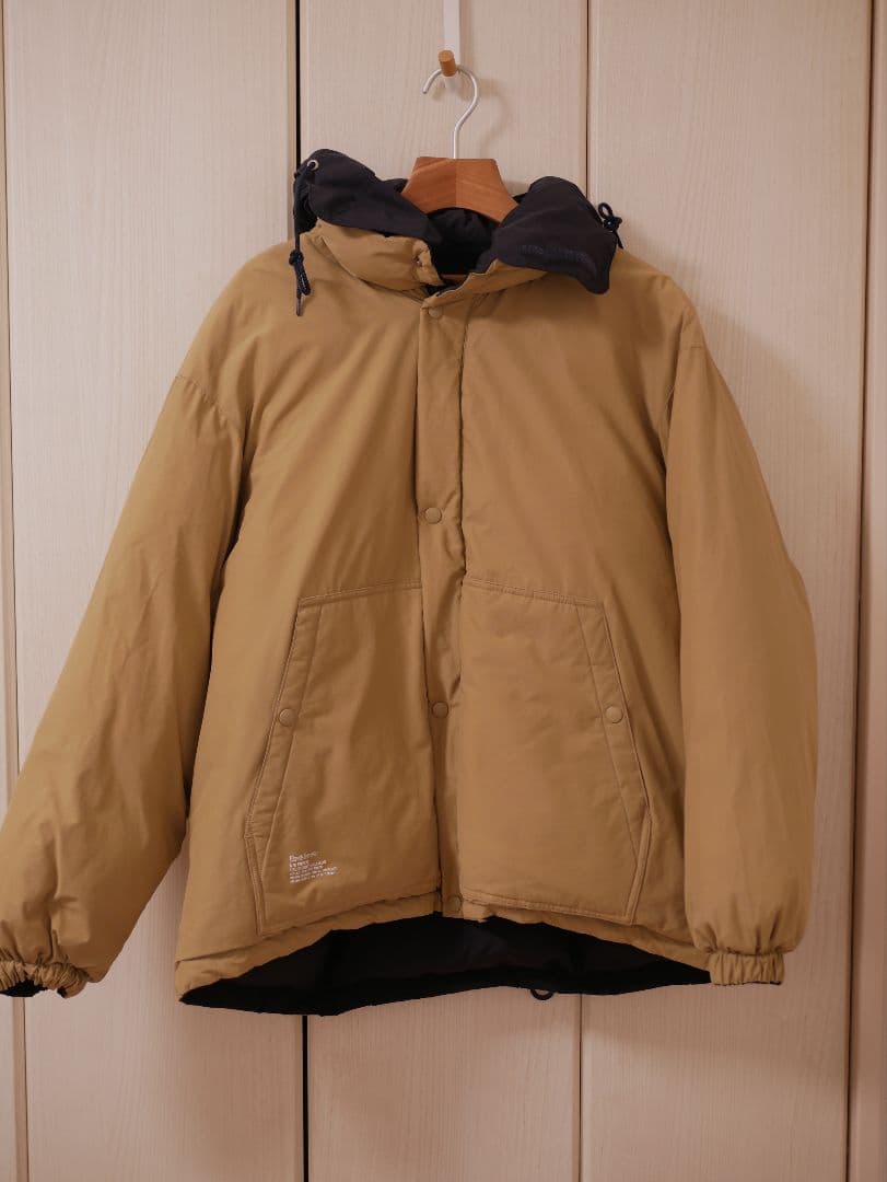 G*P様 FreshService フード付きリバーシブル中綿ブルゾン ベージュ