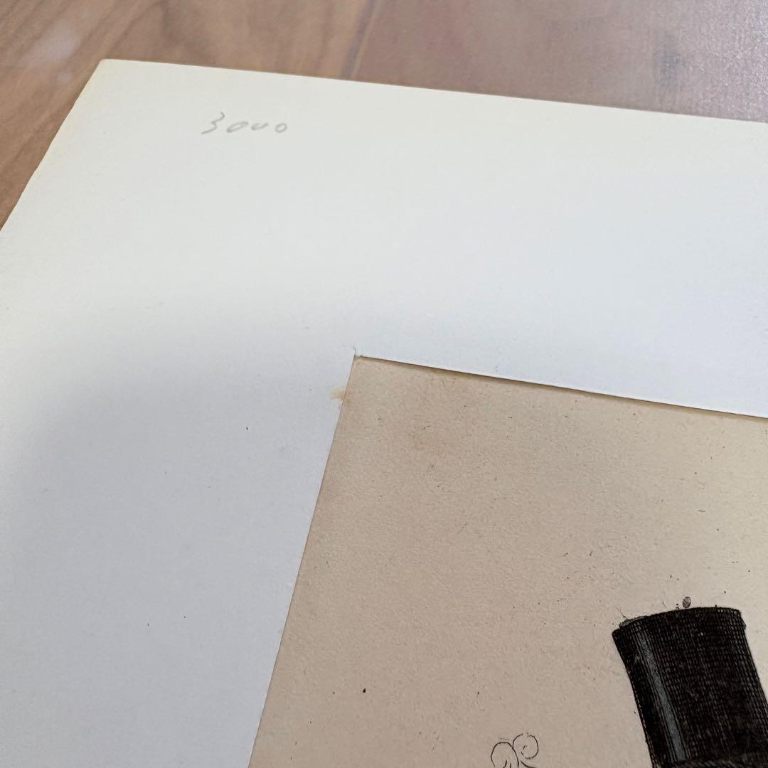 アンティーク 版画 Modes de Paris 19世紀リトグラフ