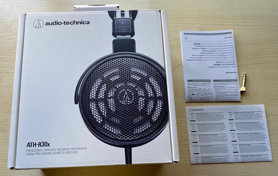 オーディオテクニカ ATH-R30x 開放型 モニターヘッドホン 有線