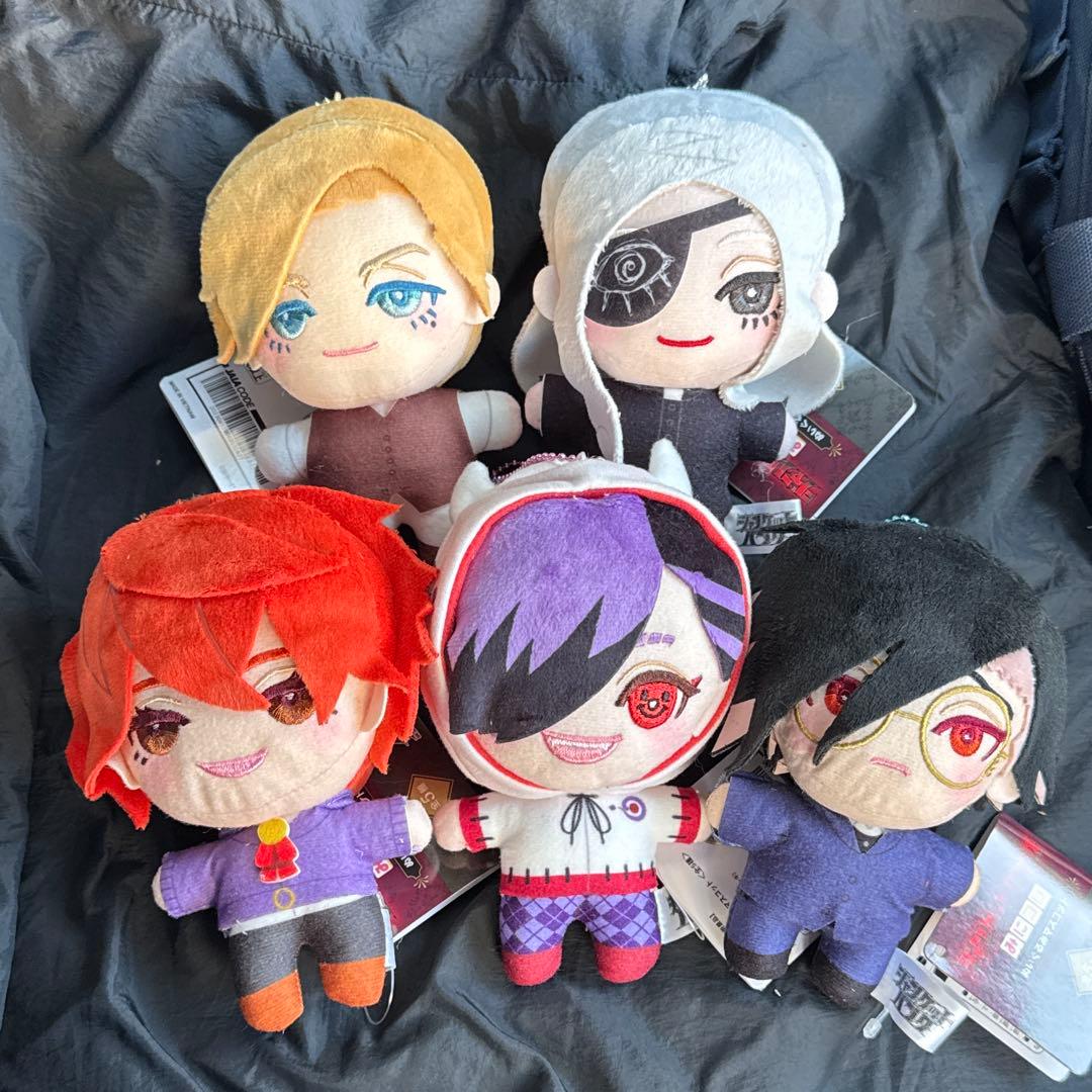 ①① ジャンケットバンク　みにコレ　ぬいぐるみ　マスコット　全5種セット