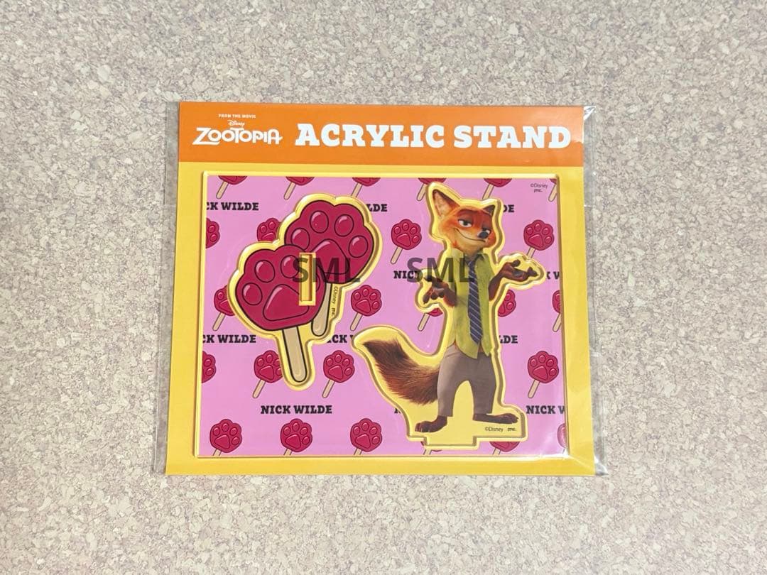 キディランド ディズニー ズートピア アクリルスタンド アクスタ ニック