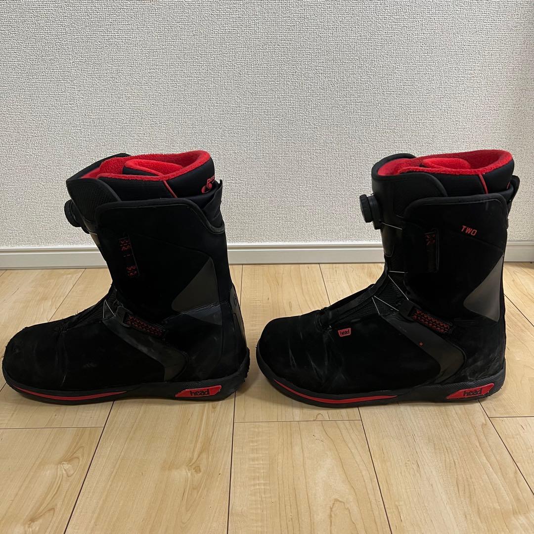 【即日発送】head スノボブーツ　TWO BOA ツーボア　28.0cm