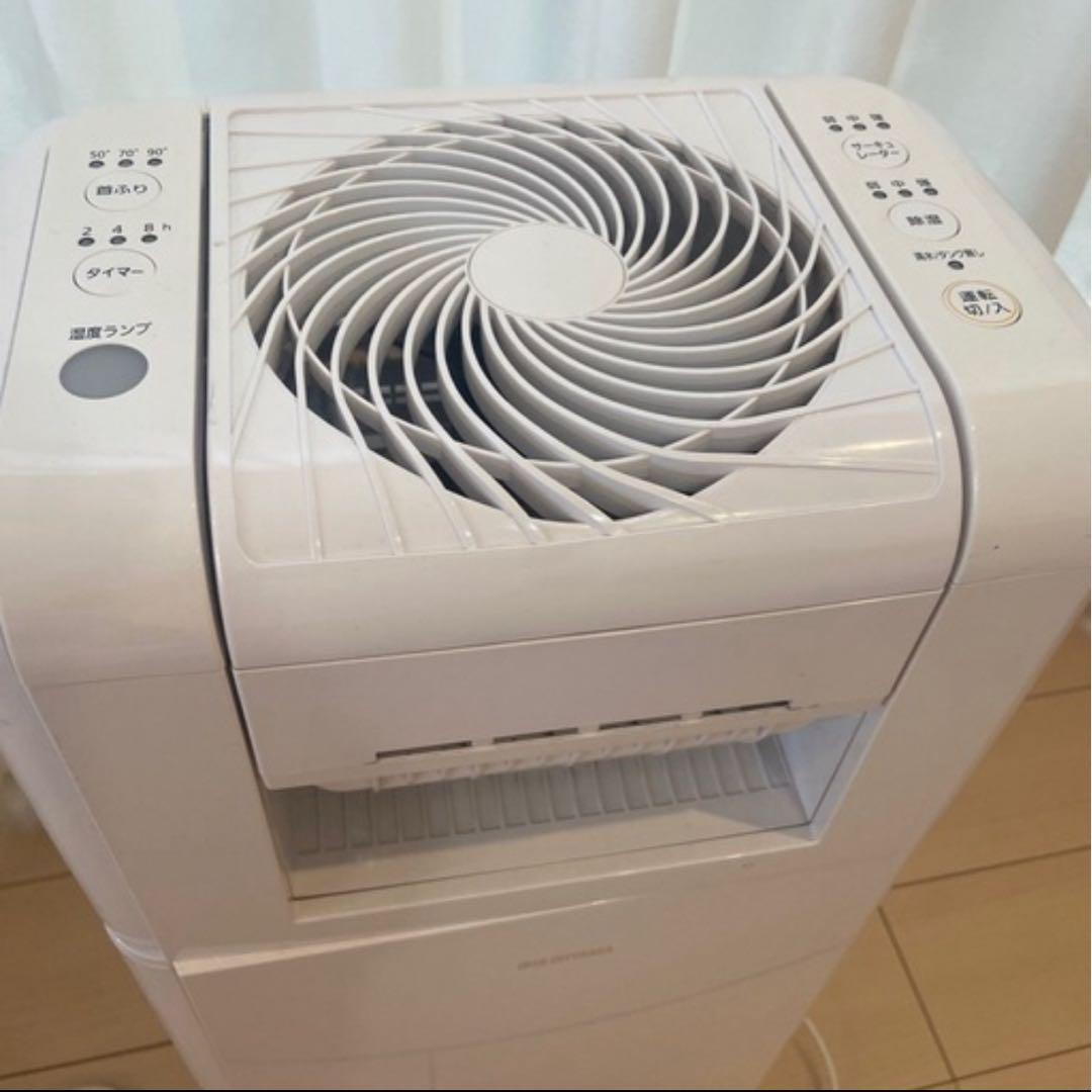 アイリス　衣類乾燥除湿機　IJDC-K80-W ホワイト8L