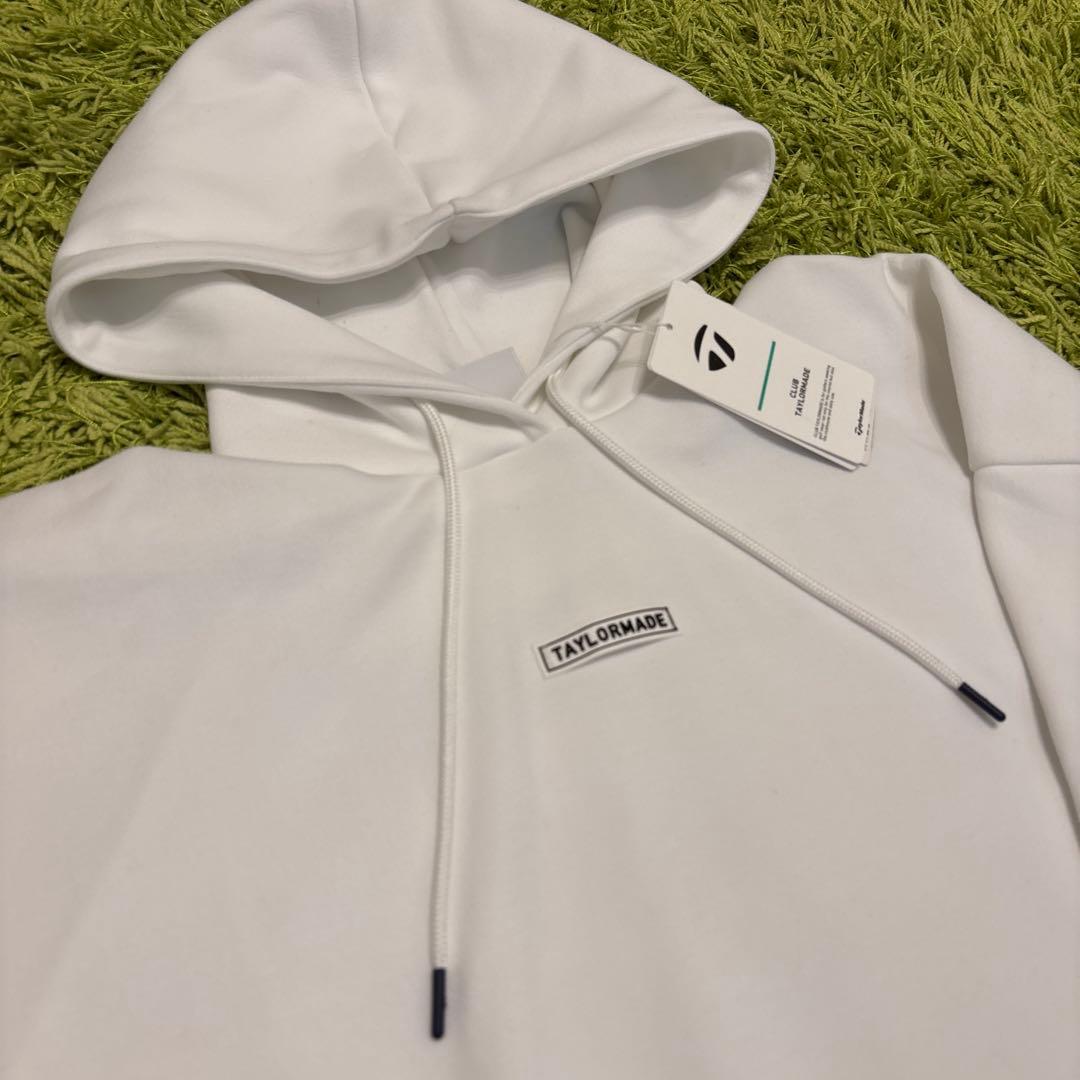 【TaylorMade】新品✨S フード付きロゴトレーナー　スリット付き　秋冬