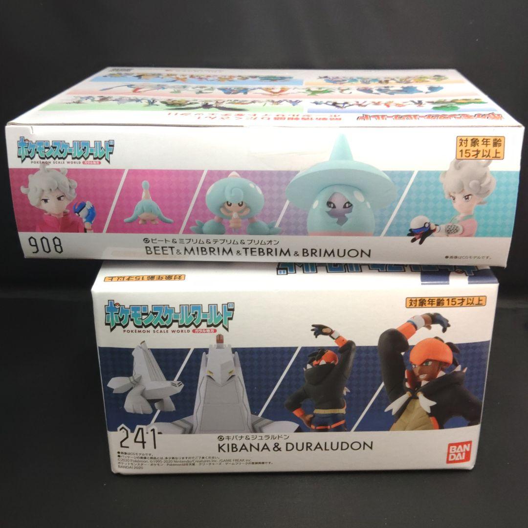 ポケモンスケールワールド　ビート&ミブリム&テブリム&ブリムオン　キバナ