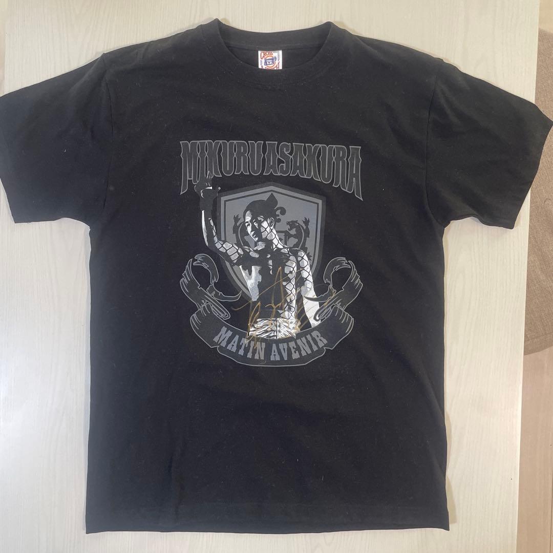 [最終値下げ]朝倉未来　直筆サイン入り応援Tシャツ　おまけ付き　RIZIN