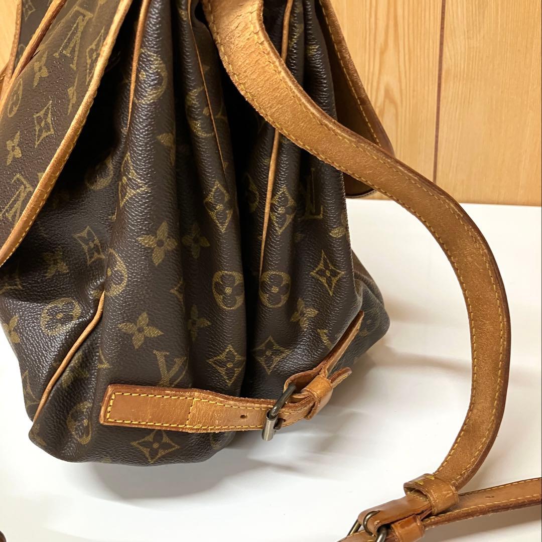 ES114 LOUIS VUITTON ルイヴィトン ソミュール35 モノグラム