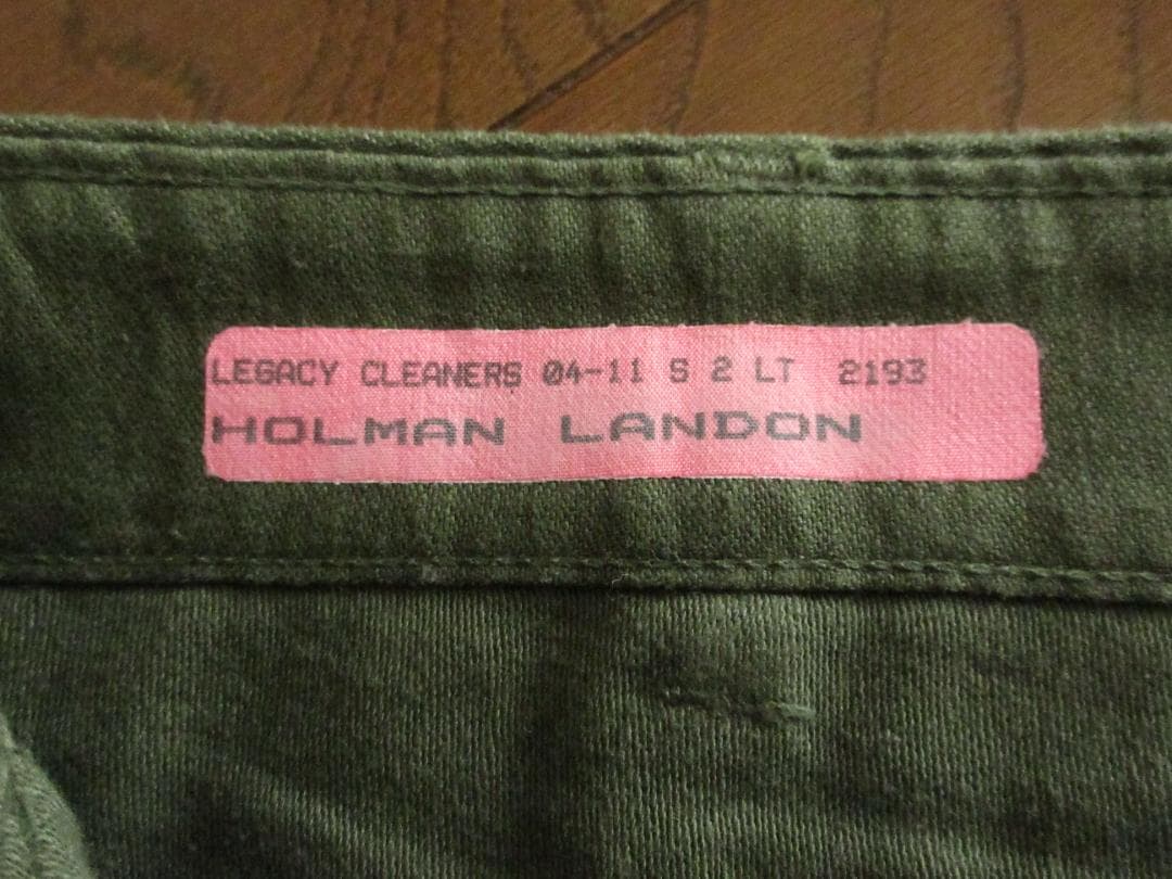 ★米軍実物USARMY推定'60s【OG-107】コットンサテンベイカーパンツ