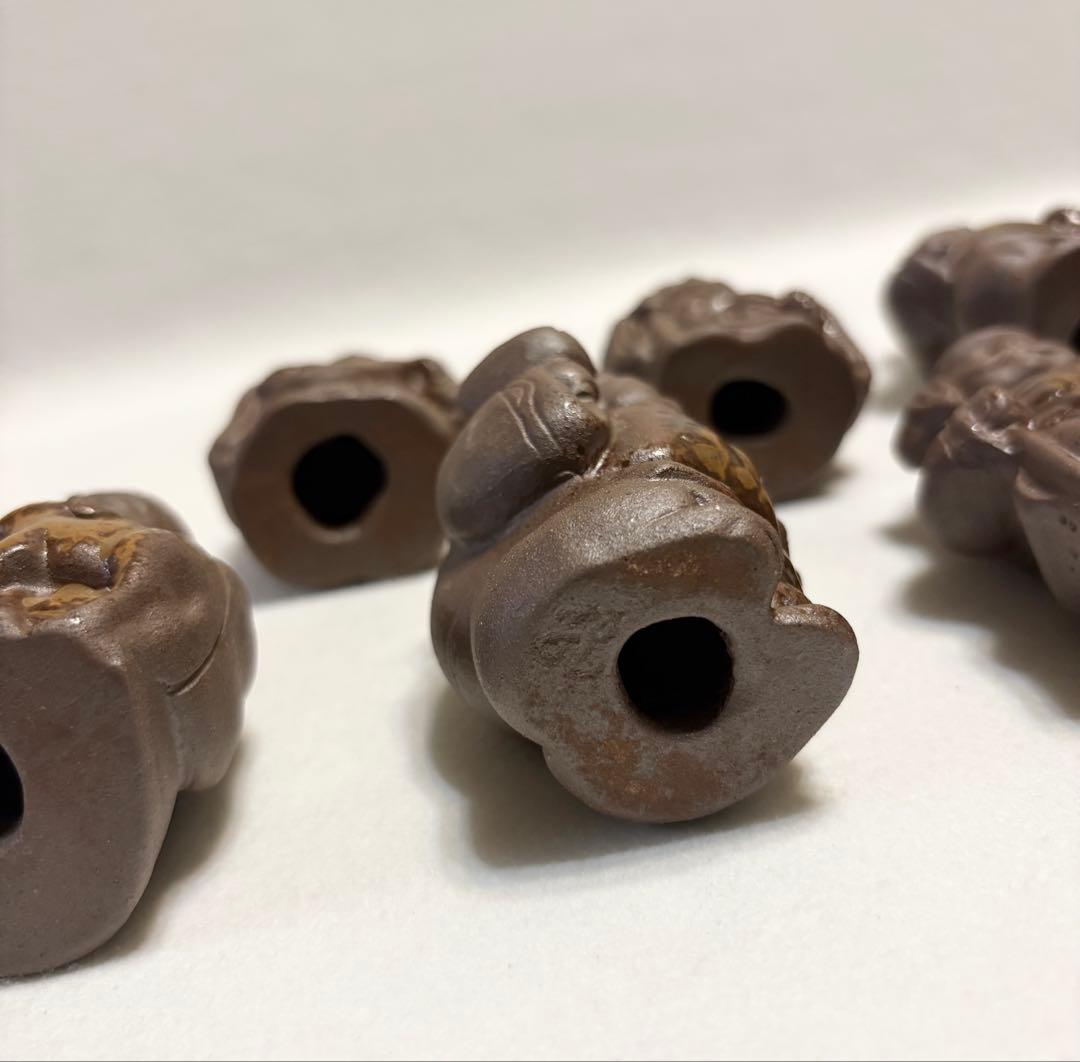 備前焼 七福神 置物 オブジェ インテリア 縁起物 招福