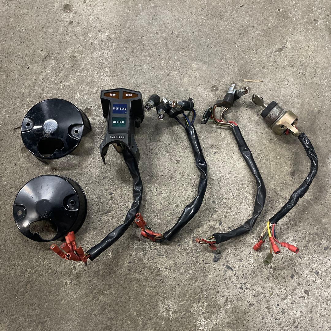 カワサキ　Z400FX メーター回り