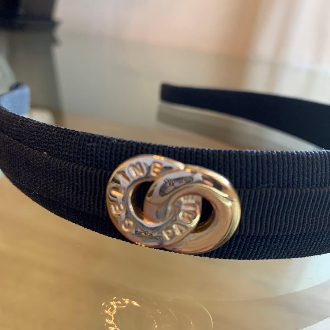 CELINE ダブルサークルロゴカチューシャ