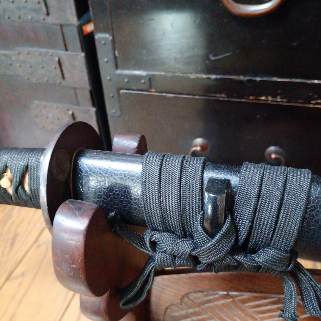 刀掛け台　無垢材　刀台　日本刀　武具