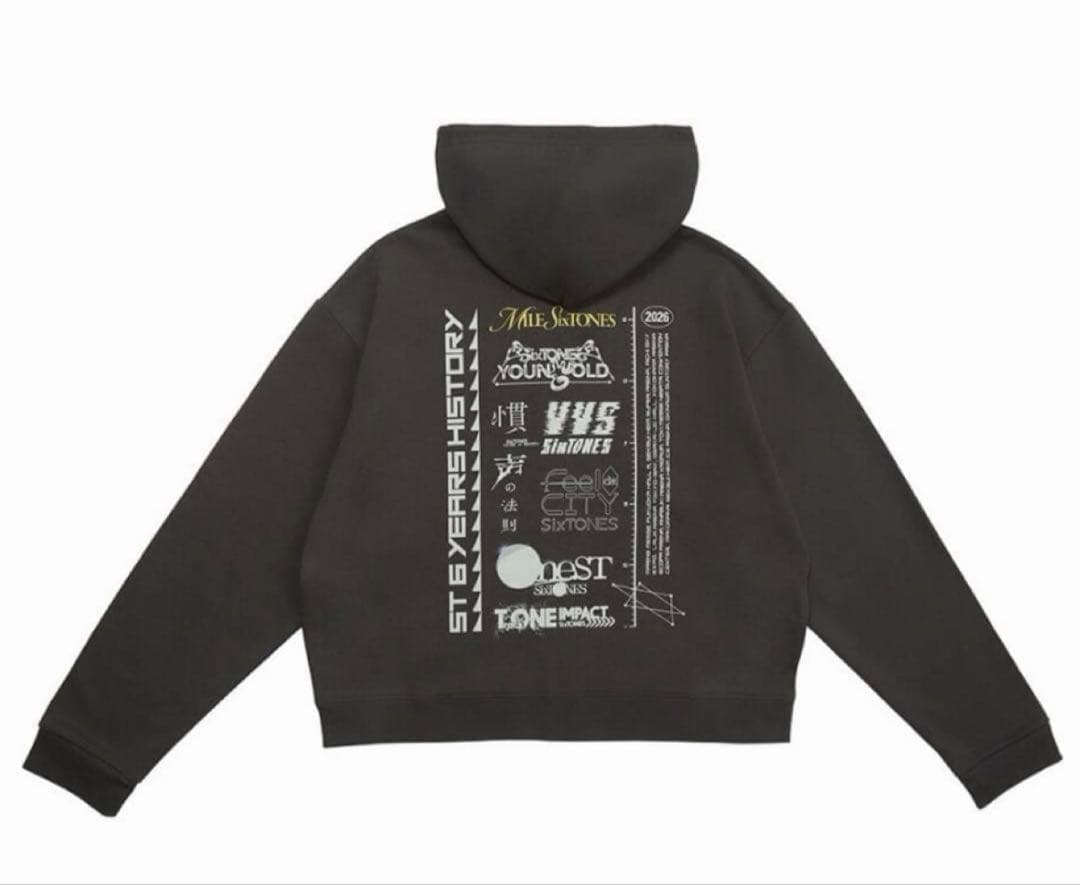 未着用☆MILESixTONES パーカー