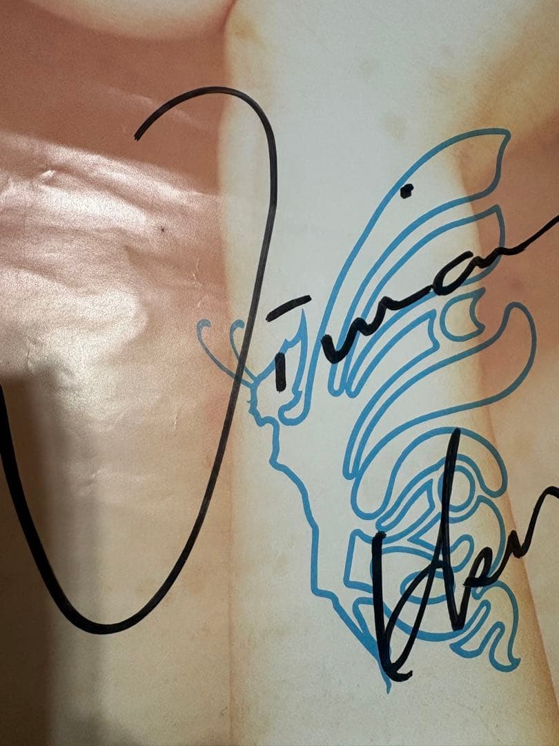 ビビアンスー直筆サイン入りポスター 大判 貴重！レア品