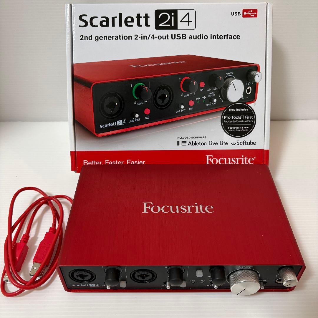 ★美品★FOCUSRITE Scarlett 2i4 オーディオインターフェース