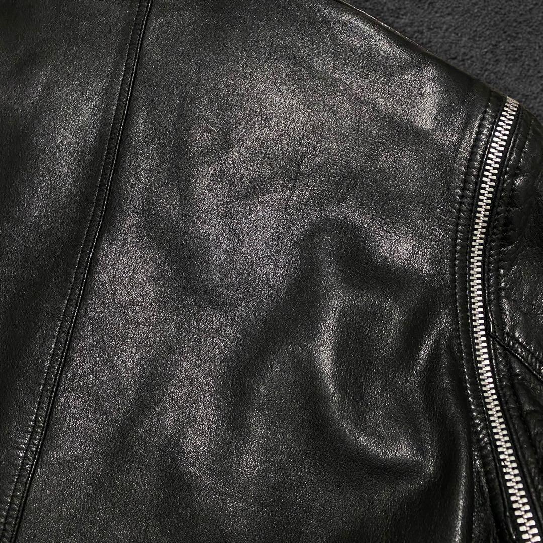 UNDERCOVERISM 07AW 逆八の字 レザー ライダースジャケット