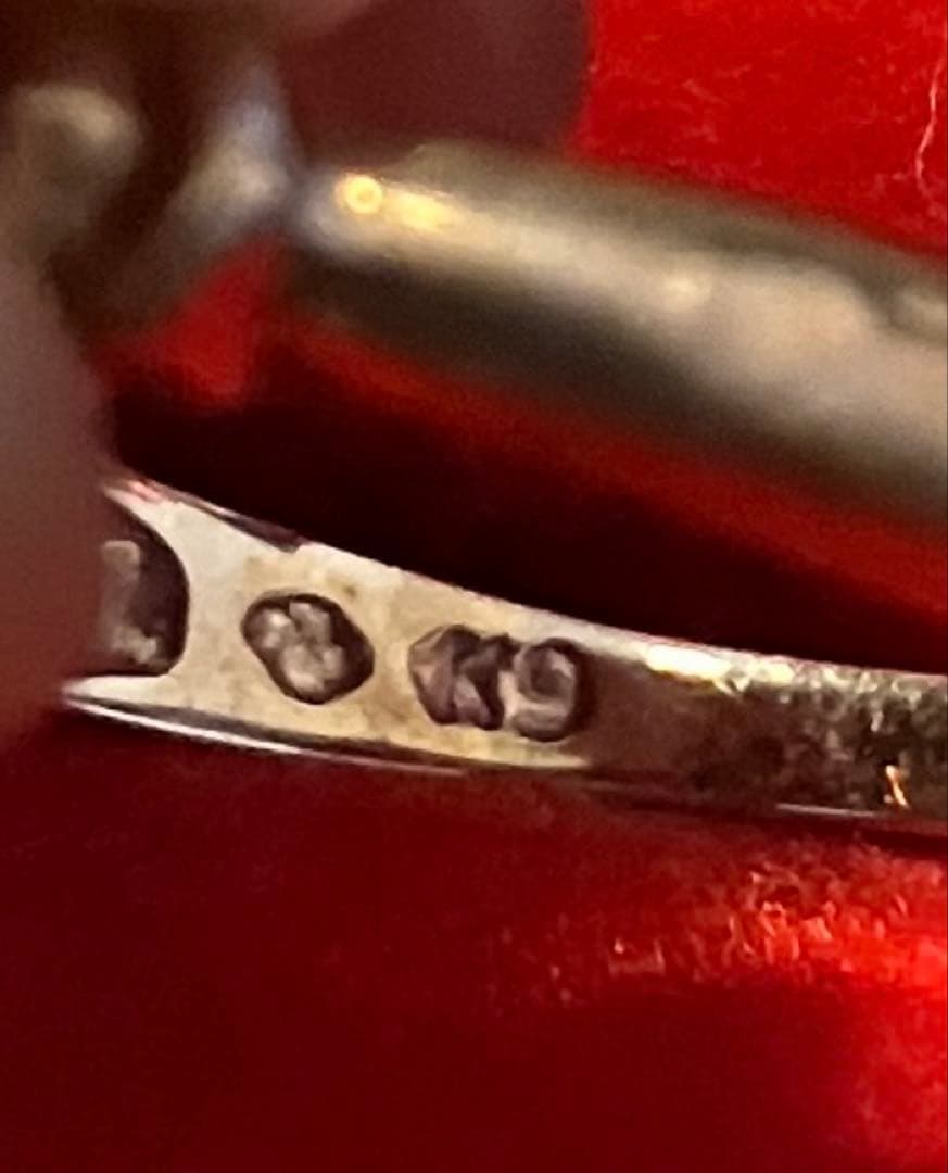 お値下げ！可愛いハート♡ アクアマリンのリング　ジュエリーマキ