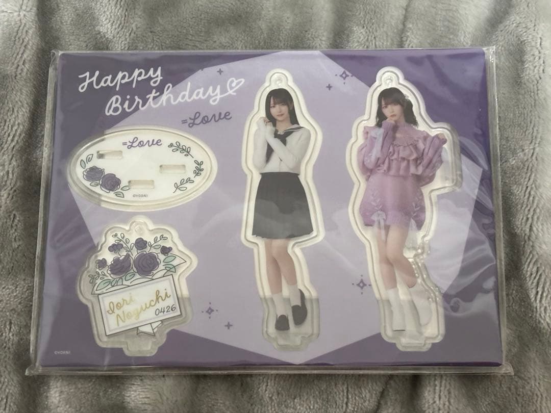 = LOVE 野口衣織 生誕記念セット2024 アクリルスタンド 生写真