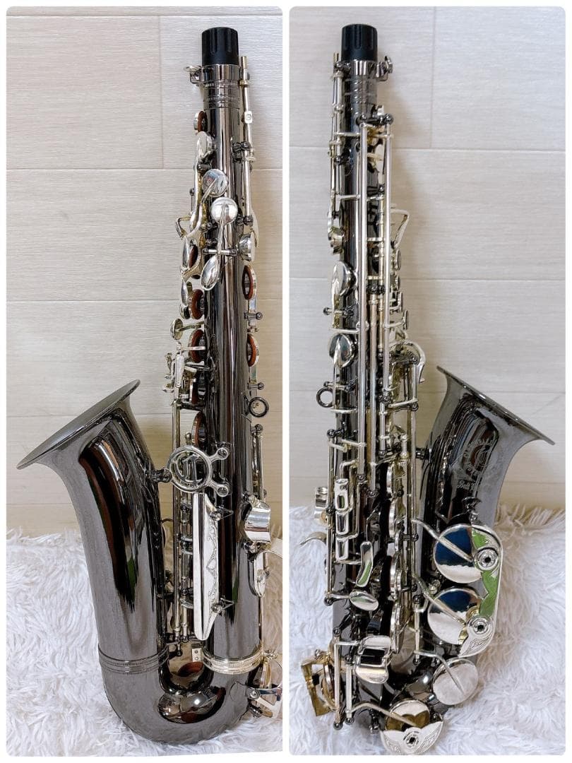 彫刻入り　キャノンボール　アルトサックス　管楽器　吹奏楽　ブラックニッケル