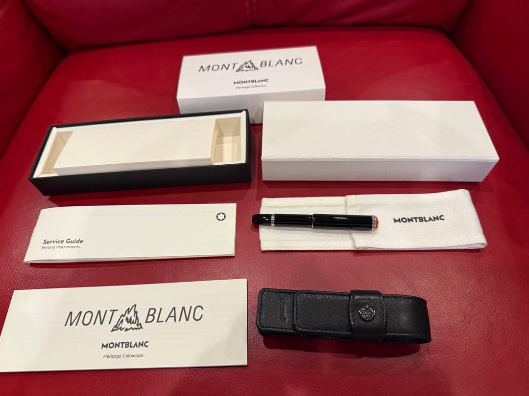 モンブラン Heritage Collection ベイビー Fニブ