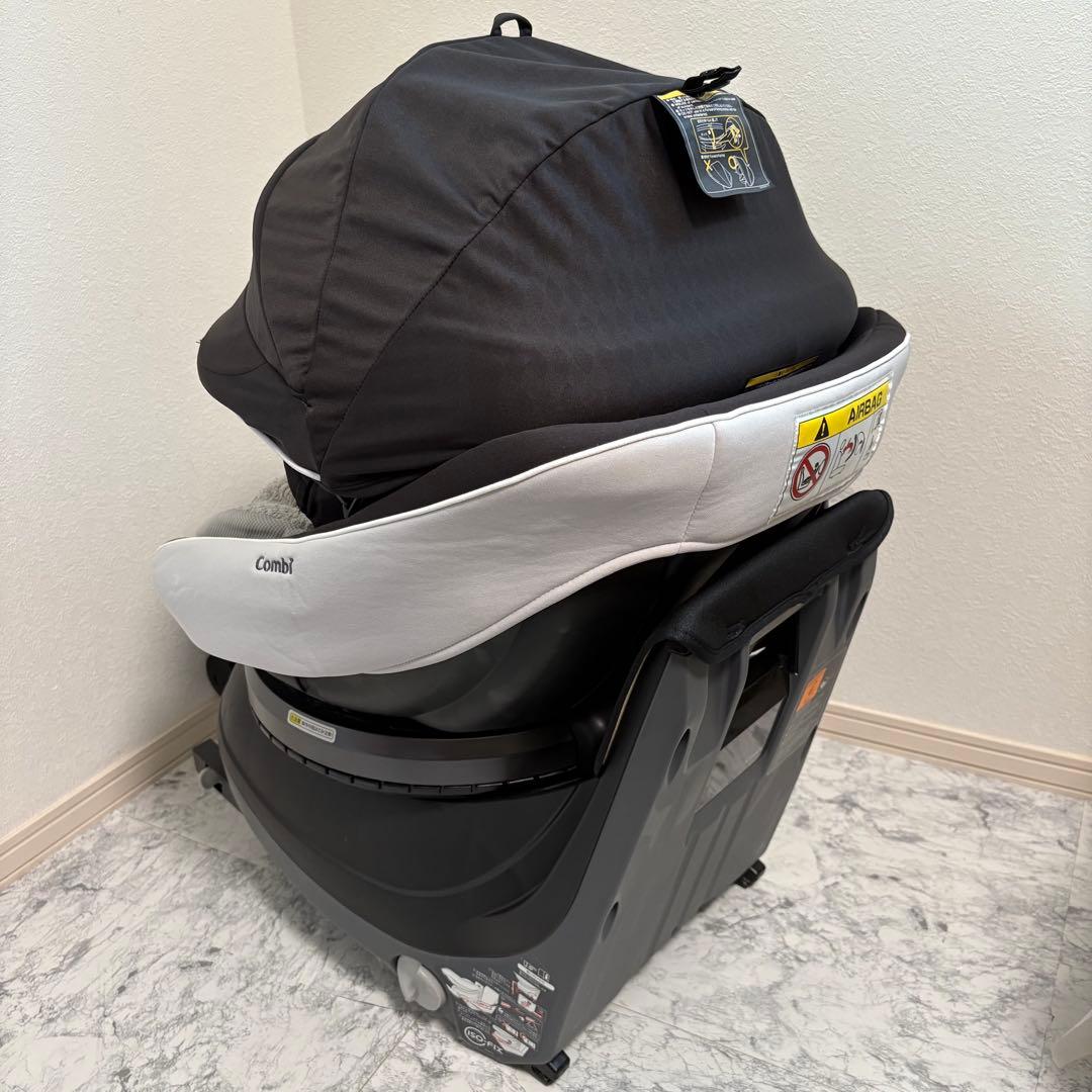 美品✨清潔✨付属品完備✨コンビ クルムーヴスマート エッグショック　ISOFIX