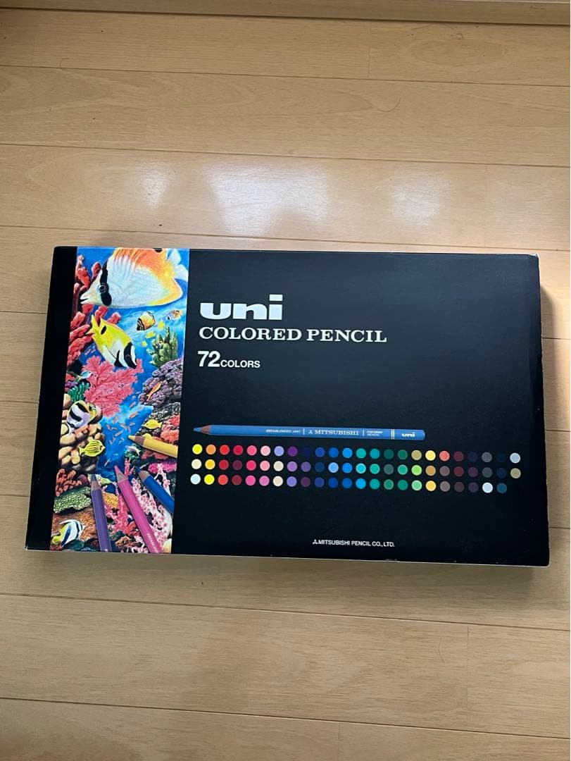 《完売品》三菱　uni 色鉛筆　72