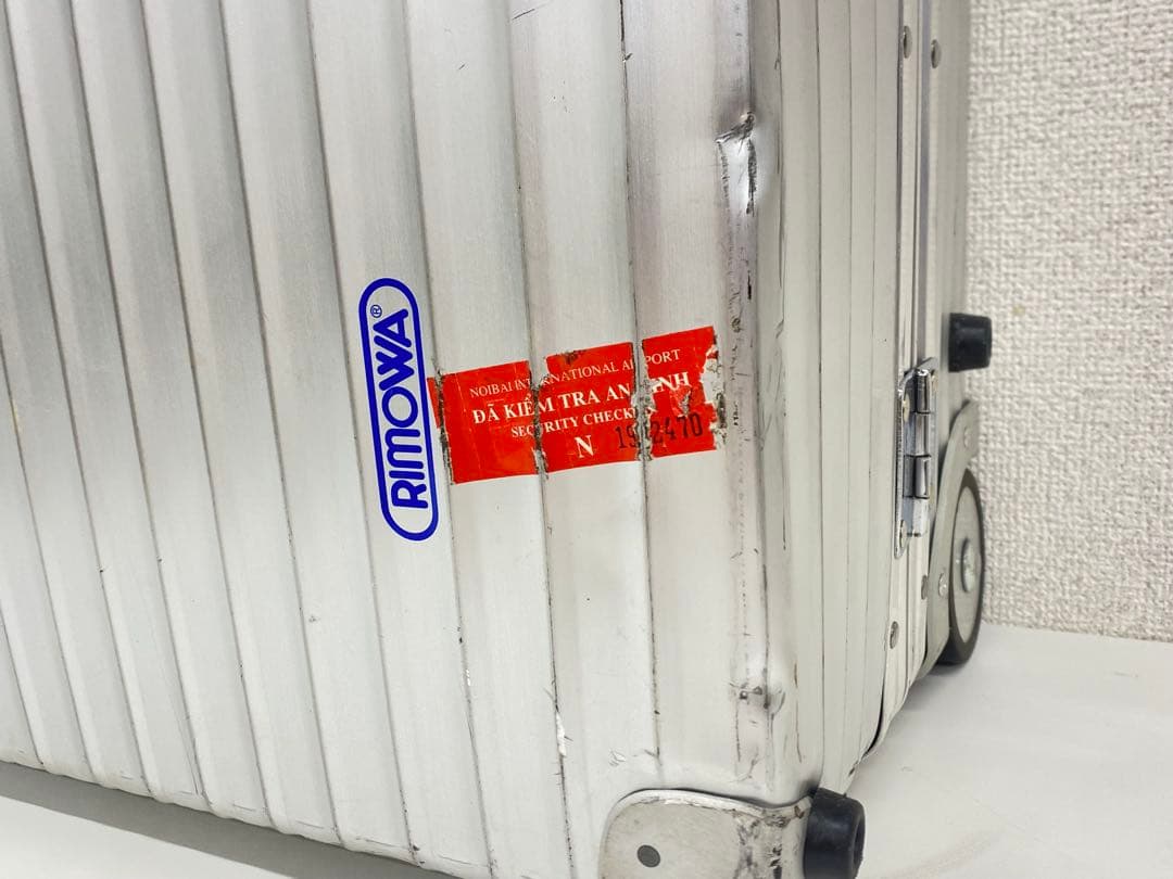 RIMOWAリモワ オリジナル キャビン シルバー スーツケース