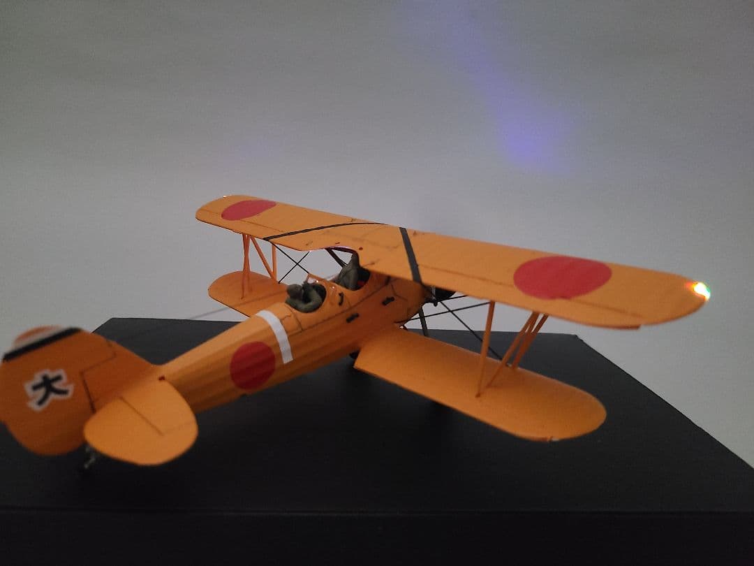 tomoya 九五式中間練習機(赤とんぼ)大刀洗リアルモーターライズ完成品