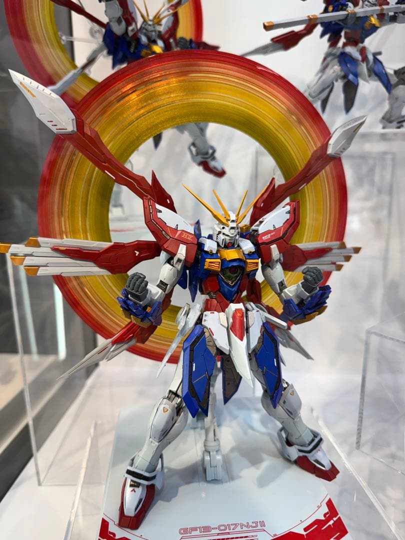新品　二次出荷　メタルビルド ゴッドガンダム　弐　BURNING GUNDAM