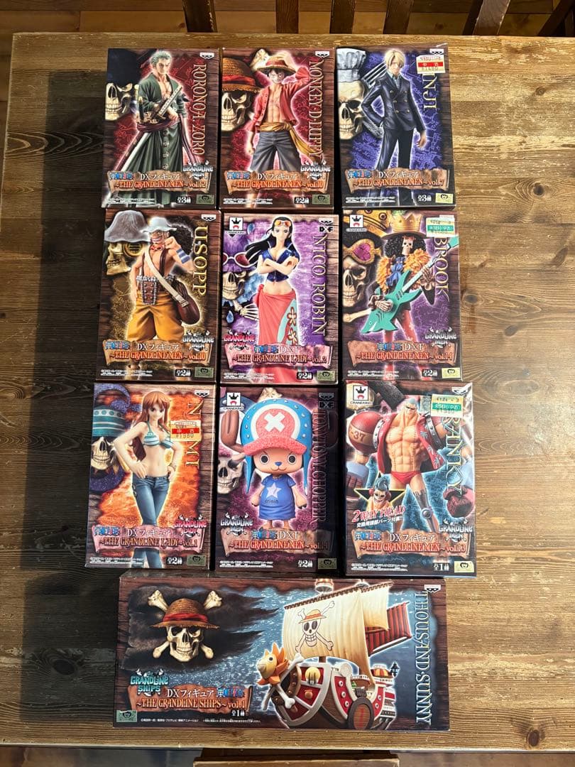 「未開封」ワンピース DXフィギュア 10体セット