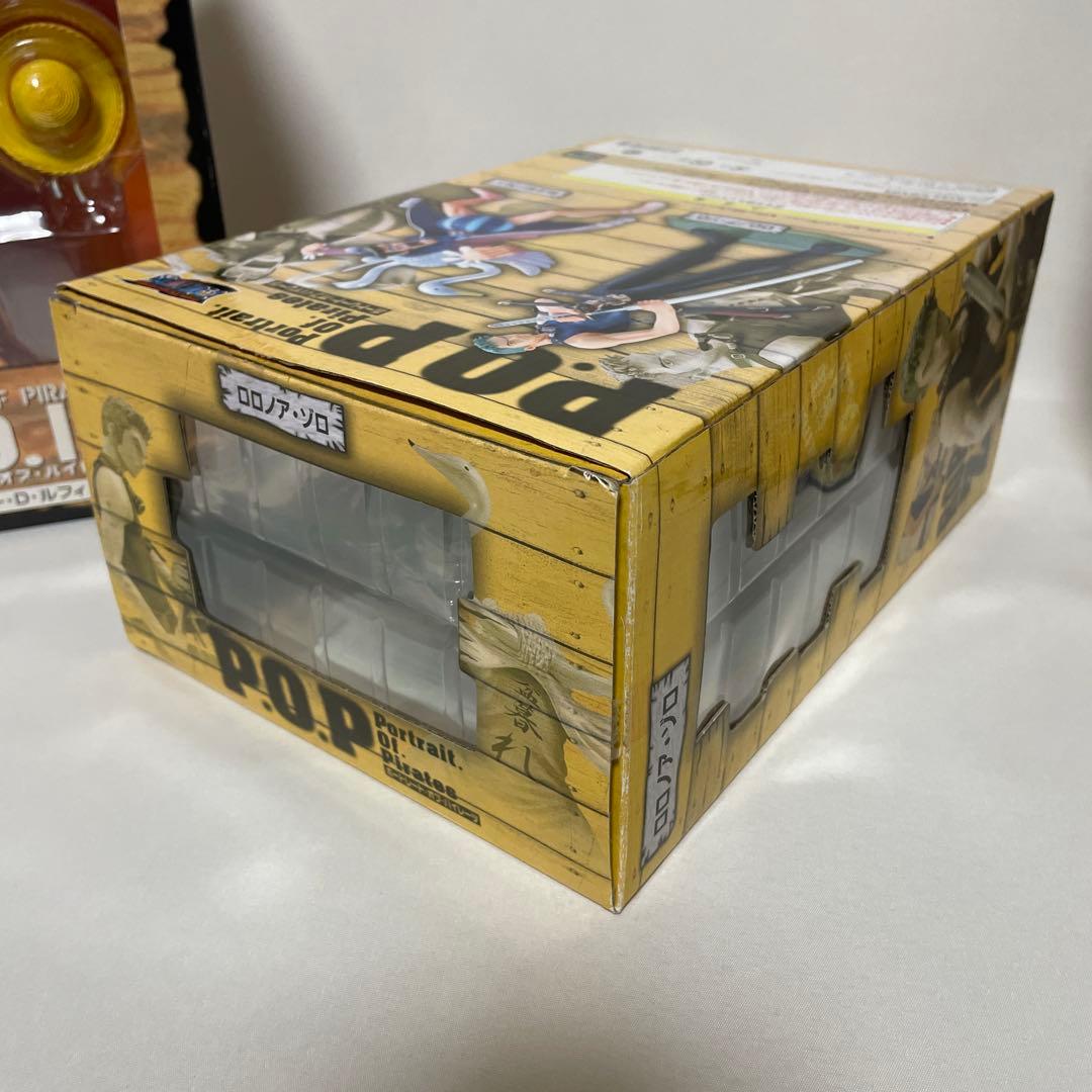 ワンピースフィギュアPOP ルフィ(未開封)ナミ・ゾロ(開封品)