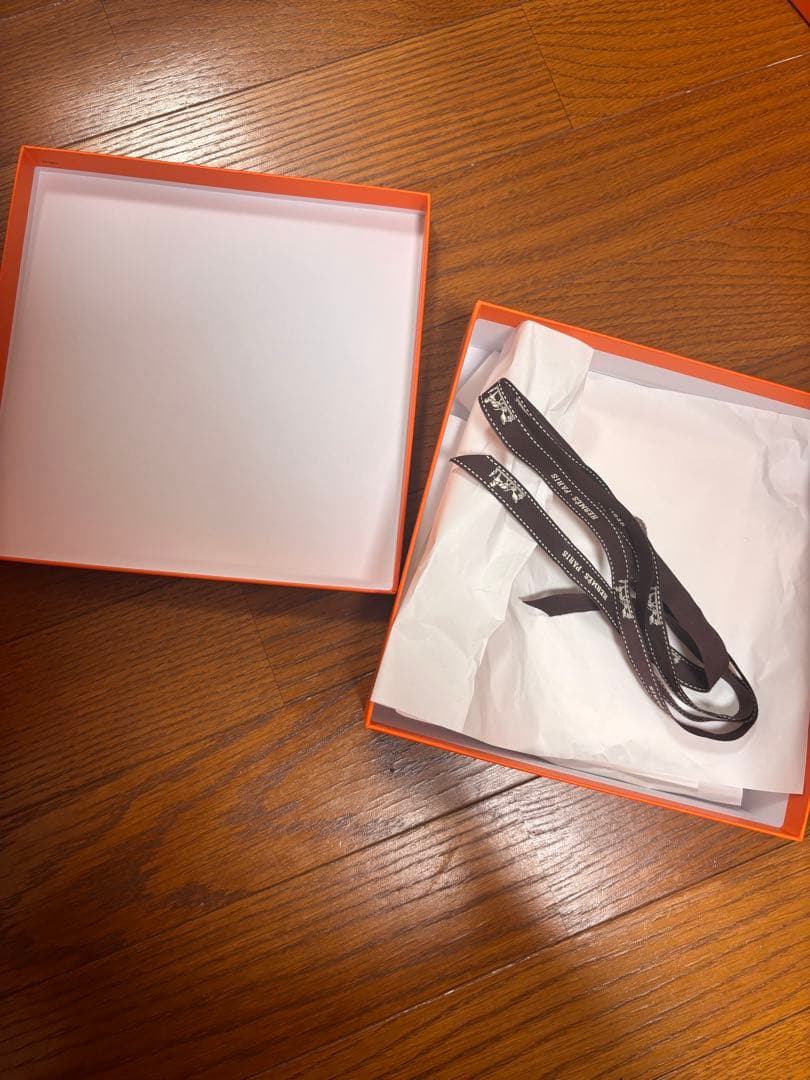 エルメス空箱　2個セット リボン付き