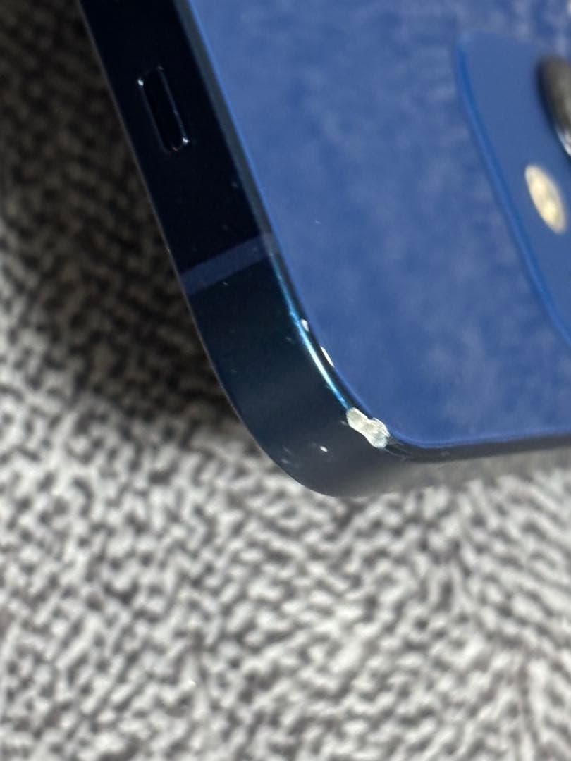 Apple iPhone 12 青色 本体