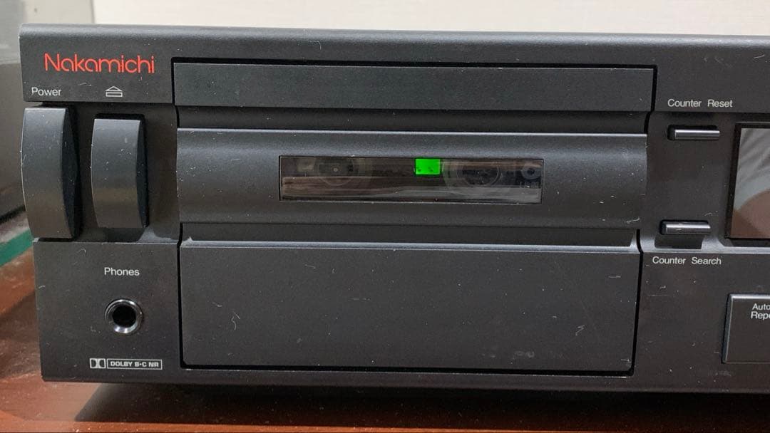 ナカミチ　カセットデッキ2 動作品
