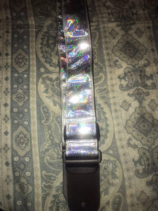 ギター　ストラップ　ホログラム