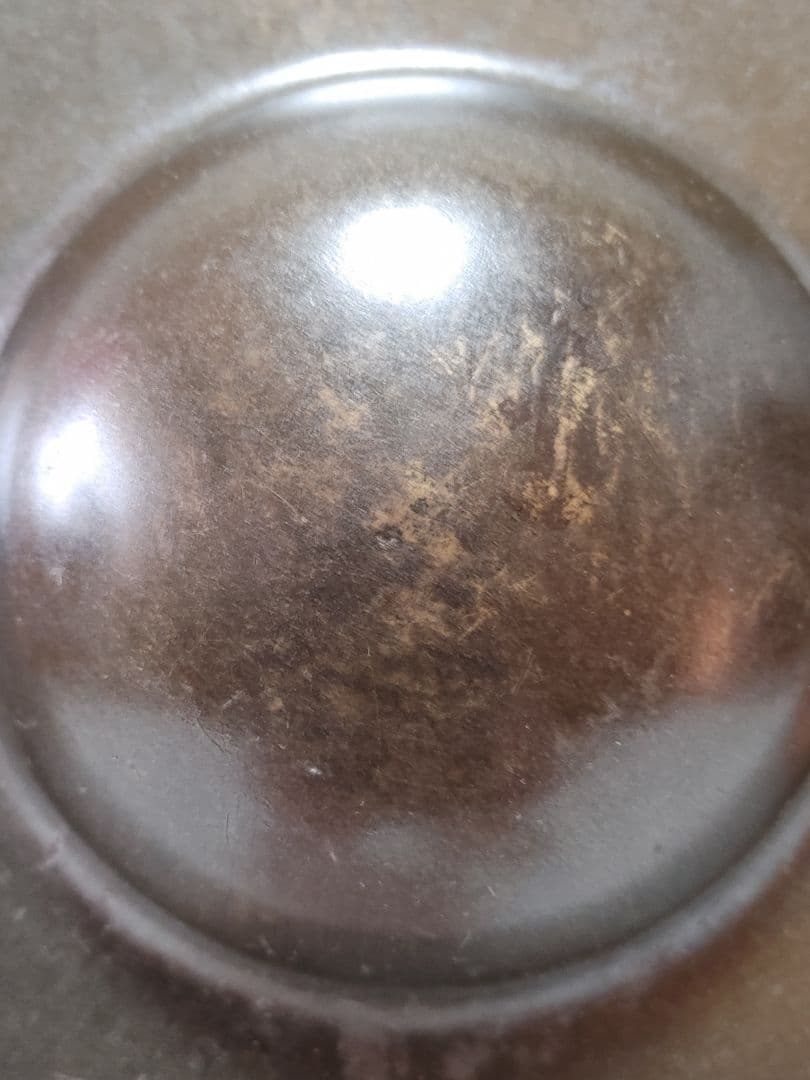 砂張銅鑼　般若勘渓作