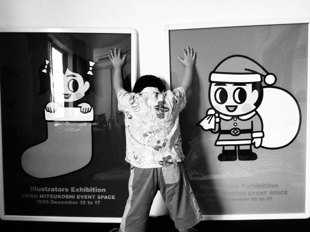 ◉非売品◉絵師・田代 卓・イラスト展覧会◉等身大〓大判ポスター・2枚セット◉美品