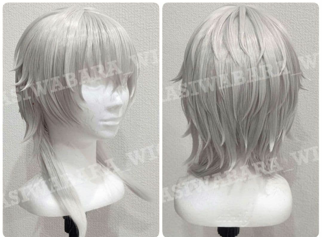 刀剣乱舞　鶴丸国永　コスプレ衣装　ウィッグ