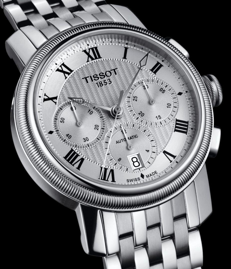 【未使用品】ティソTクラシックブリッジポートクロノグラフ